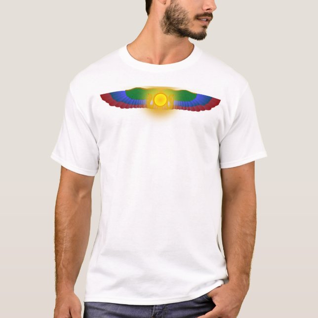 CAMISETA DISCO DE VUELO BRILLANTE (Anverso)