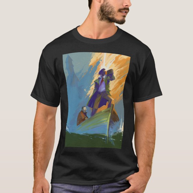 Camiseta Disco Elysium Fanart Poster Classic T-Shirt (Anverso)