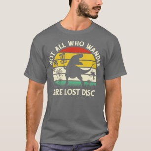Camiseta Disco Golf Dinosaur Disk Golfing