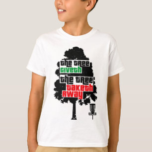 Camiseta Disco Golf Divertido Disco Deportes Árbol Icono Ar