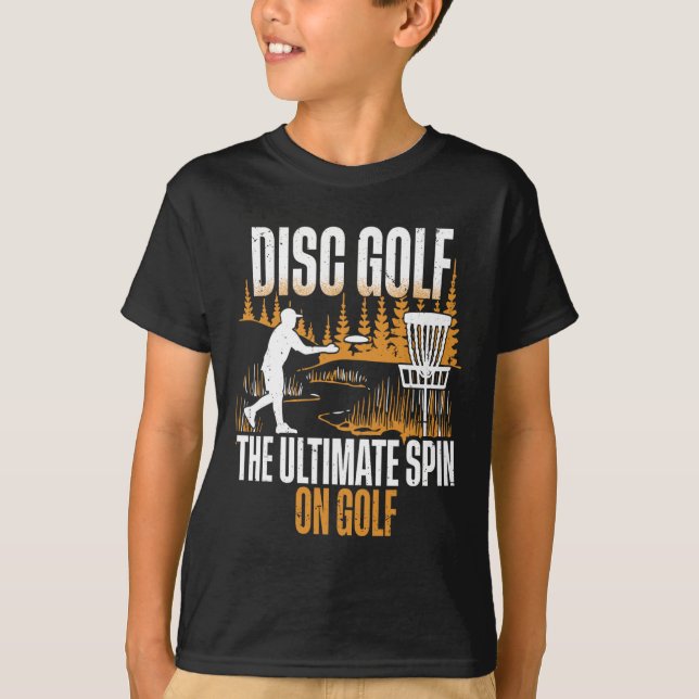 Camiseta Disco Golf El Giro Definitivo Del Golf  (Anverso)