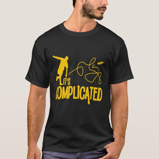 Camiseta Disco Golf es complicado 1 (Anverso)