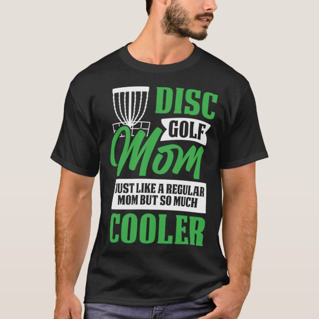 Camiseta Disco Golf Mom Golfing Player Golfer Sports Graphi (Anverso)