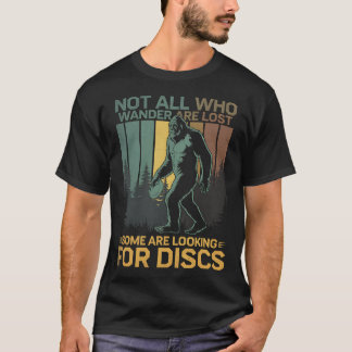 Camiseta Disco Golf Sasquatch Bigfoot Jugador de Disco Golf