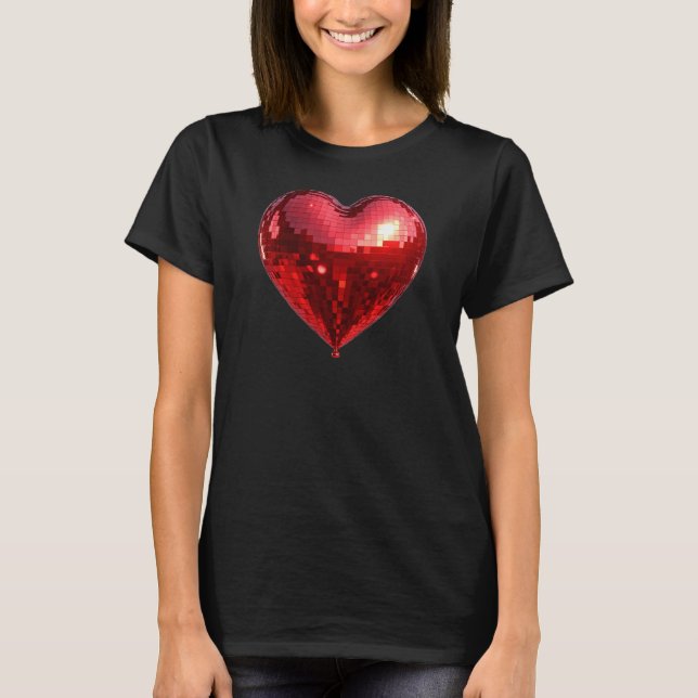 Camiseta Disco Heart (Anverso)