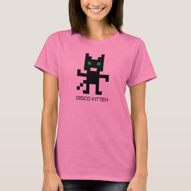 Camiseta Disco Kitten (Anverso)