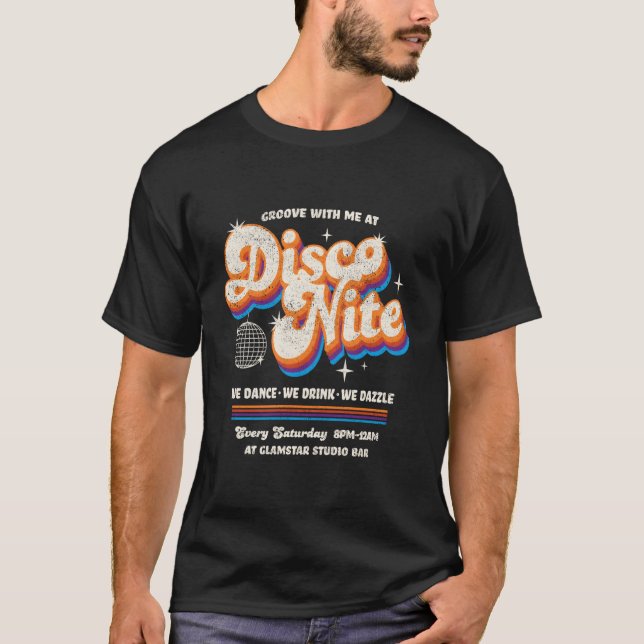Camiseta Disco Nite (Anverso)