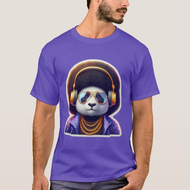 CAMISETA DISCO PANDA 2 (Anverso)