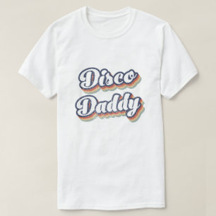 Camiseta Disco papá de los 70, disfraces para hombres de 19