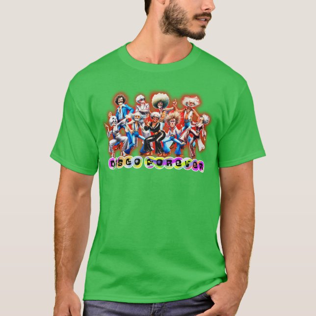 Camiseta Disco para siempre (Anverso)