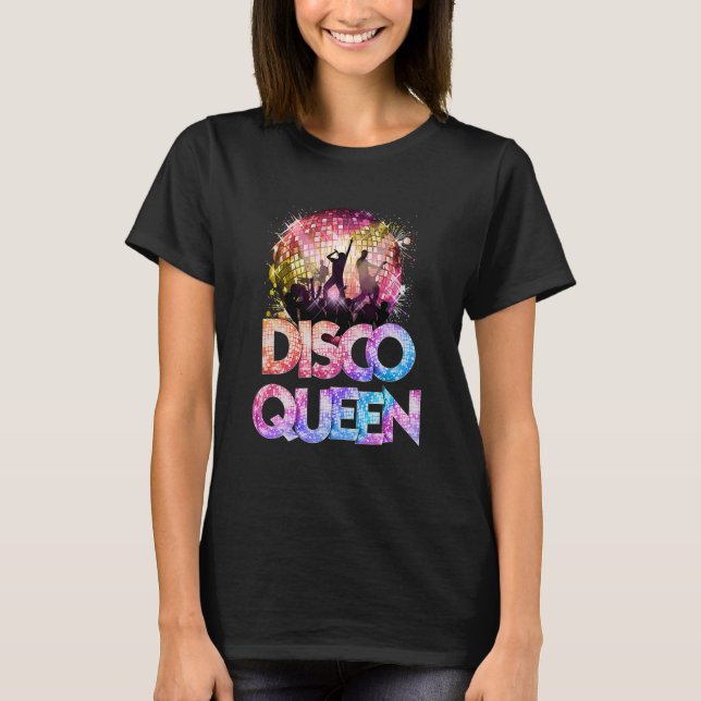 Camiseta Disco Queen 70's Disco Tema 70 (Anverso)