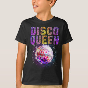 Camiseta Disco Queen Art Para Mujeres Chicas Funk Music Dis