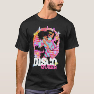 Camiseta Disco Queen Disco Dancing Fiesta Ball Groovy 70 Ho