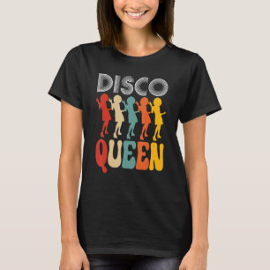 Camiseta Disco Reina Chicas adoran bailar con música de los