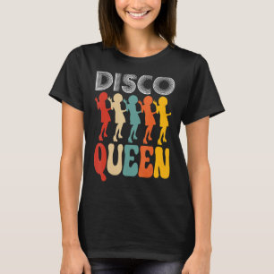 Camiseta Disco Reina Chicas adoran bailar con música de los