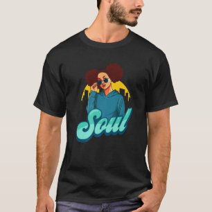 Camiseta Disco Retro Afro Danzante Funk Soul De Los 70