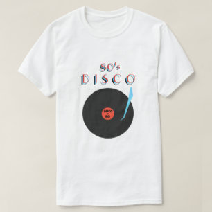 Camiseta Disco retro Fiesta T-Shirt Dance Music