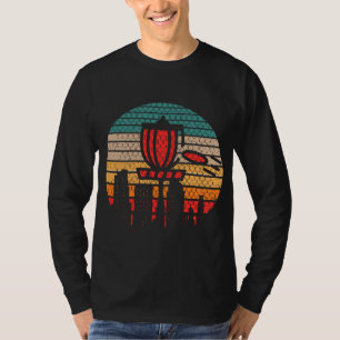 Camiseta Disco retro vintage de golf retro volador