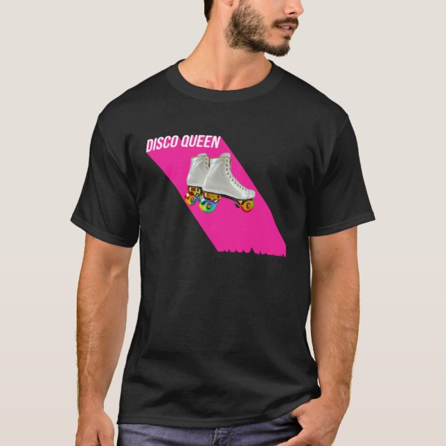 Camiseta Disco Roller Queen (Anverso)