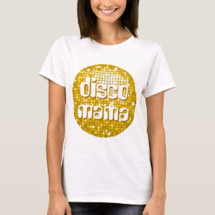 Camiseta Disco Tiles "Gold" 'disco mama' spaghettop