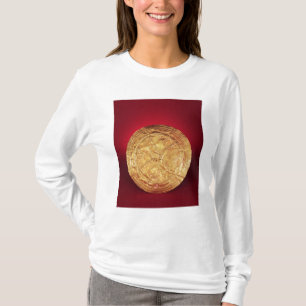 Camiseta Disco usado posiblemente como broche, de Tedavnet