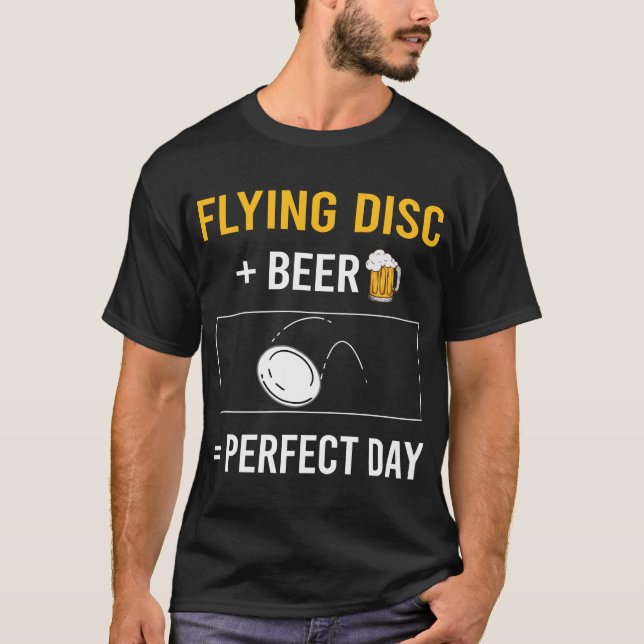 Camiseta Disco volador de Beer Day (Anverso)
