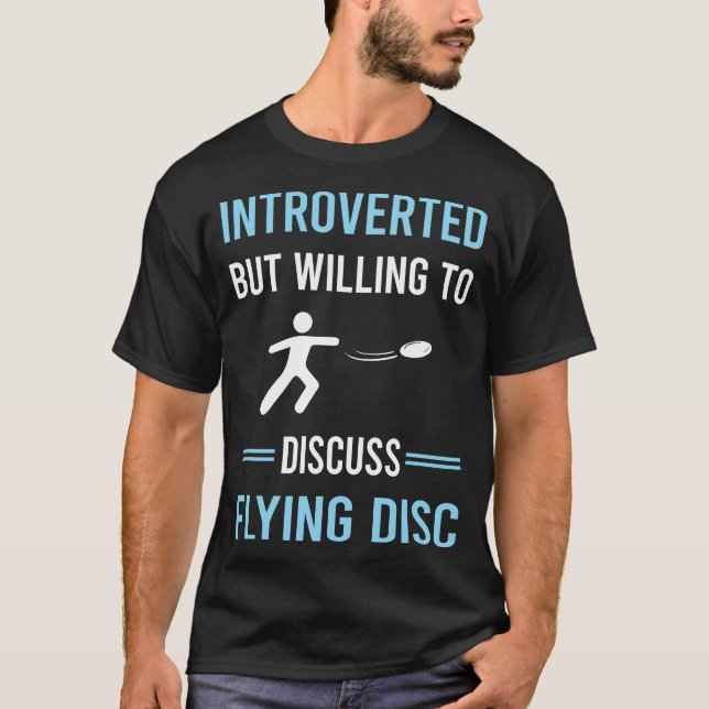 Camiseta Disco Volador Introvertido (Anverso)