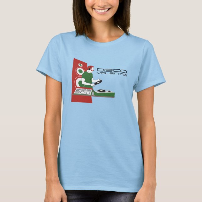 Camiseta Disco Volante Ladies T-Shirt (Anverso)