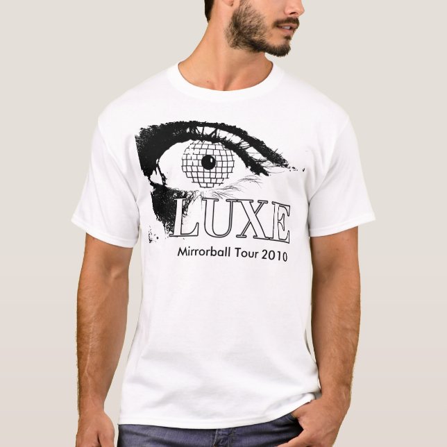 Camiseta DiscoEye, viaje 2010 de Mirrorball (Anverso)