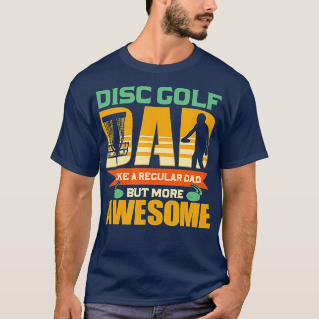 Camiseta Discogolf Dad Disc Golf (Anverso)