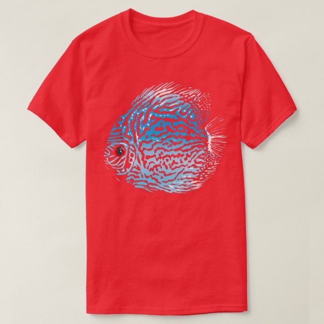 Camiseta Discografía azul (Diseño del anverso)