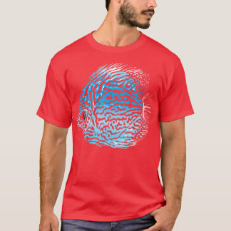 Camiseta Discografía azul