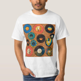 CAMISETA DISCOS DE ACETATO PATRÓN