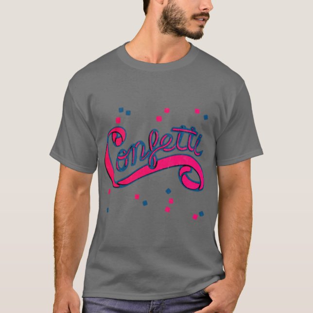 Camiseta Discoteca Confetti - Greentree (Anverso)