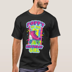 Camiseta Discoteca De La Patineta De Patinaje De Cumpleaños