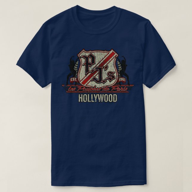 Camiseta Discoteca PJs Hollywood 1961 (Diseño del anverso)