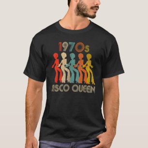 Camiseta Discoteca Queen Vintage Dancing de la abuela de lo