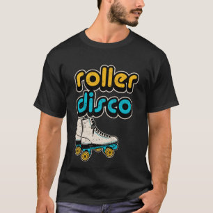 Camiseta Discoteca Retro Roller Disco 80