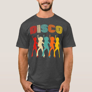 Camiseta Discoteca temática retro disco vintage de los años
