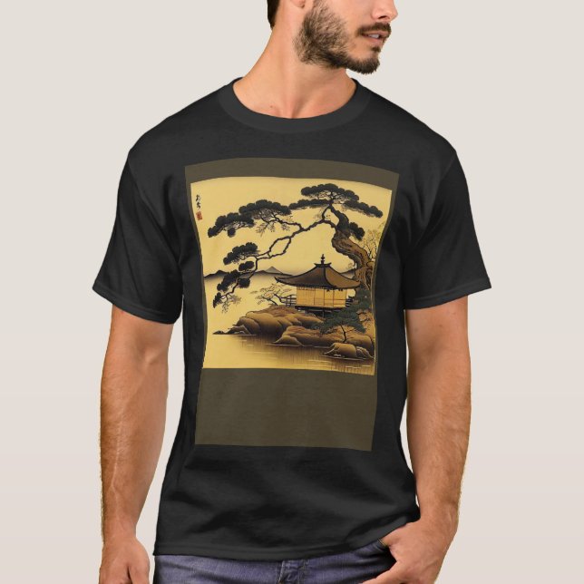 Camiseta Discover the Beauty of Japanese The Golden Pavilio (Anverso)