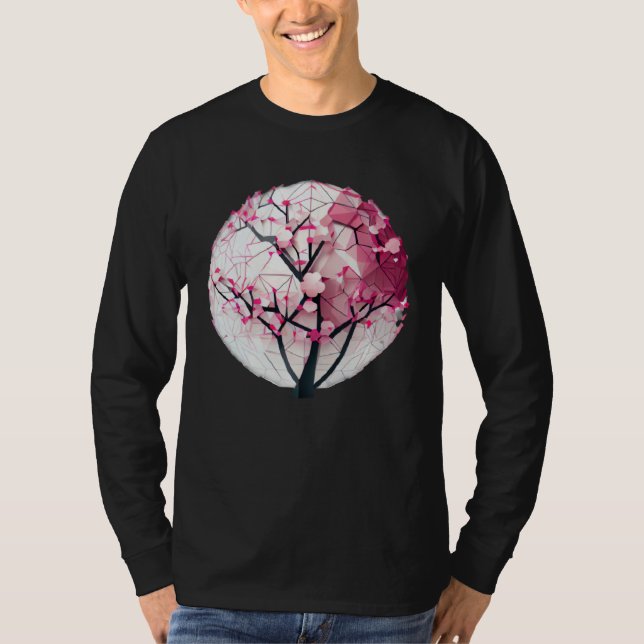 Camiseta Discover the Serenity of Spring with a Cherry Blos (Anverso)