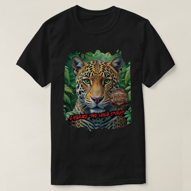 Camiseta Discover the untamed beauty within. (Diseño del anverso)