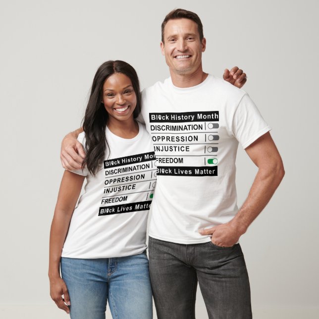 Camiseta discriminación, opresión, injusticia, libertad T-S (Unisexo)