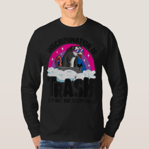 Camiseta Discriminación: Trash Opossum Bisexual Pride Bi