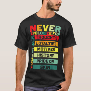 Camiseta Disculparse por tu cruz negra cruzada de historia