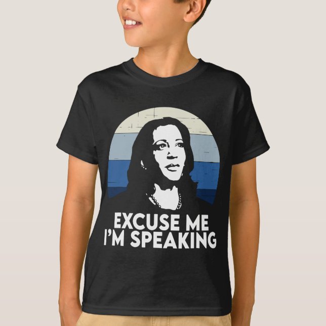 Camiseta Disculpe, hablo Kamala Harris (Anverso)