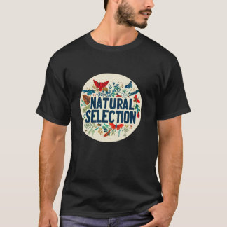 Camiseta Discurso Colorido de Selección Natural Traje