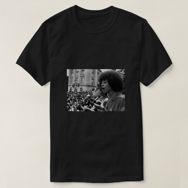 Camiseta Discurso de Angela Davis (Diseño del anverso)