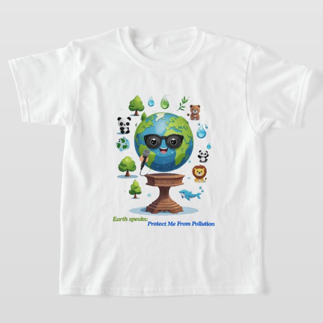 Camiseta Discurso de la Tierra: Un Llamado a la Protección (Distribución)