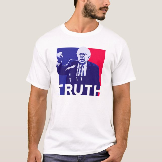 Camiseta Discurso de las chorreadoras de Bernie de la (Anverso)